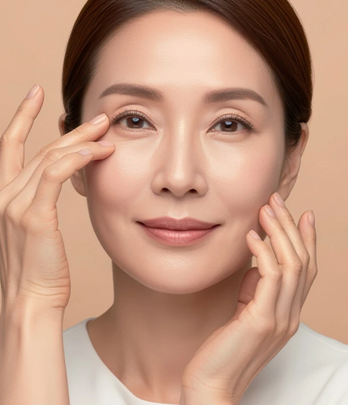 전반적인 피부 처짐과 윤곽 변화가 진행된 중·장년층