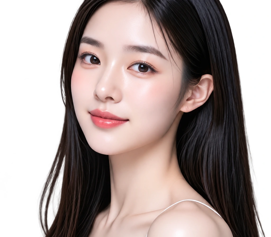 ใบหน้าที่ทำเครื่องหมายบริเวณฉีด V-Fit